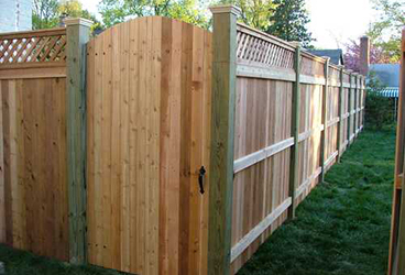 wood fence gates great falls va